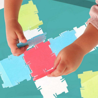 Miniland skaidrus rinkinys: Geometrija ir tūriai - Lavinamieji žaislai vaikams nuo 5 metų