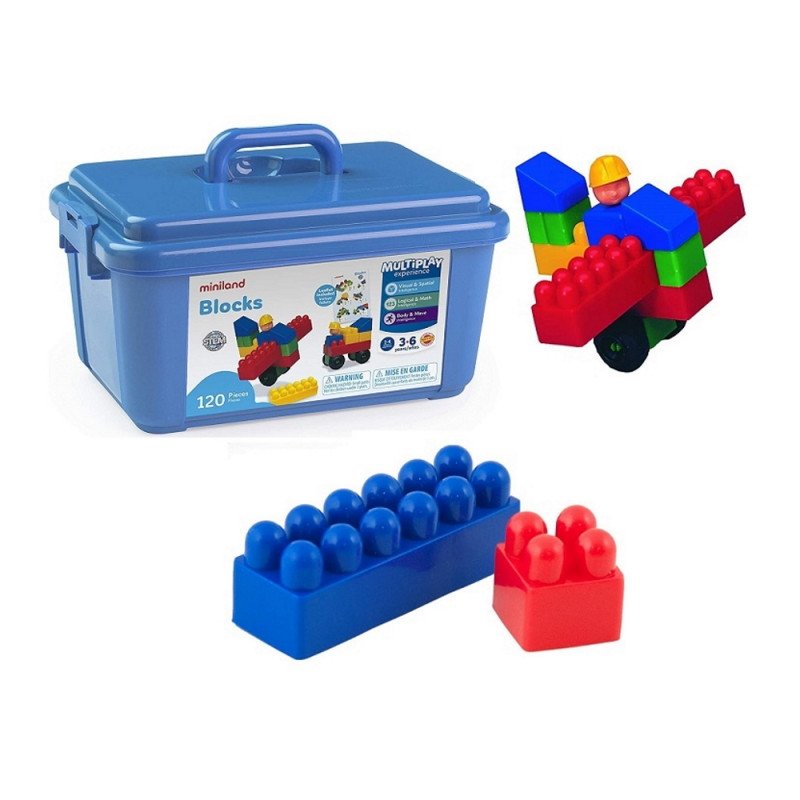 Miniland kaladėlės - Lavinamieji žaislai vaikams nuo 3 metų