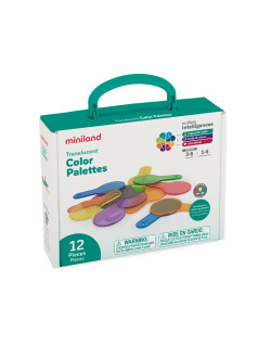Miniland skaidrios spalvų paletės - Lavinamieji žaislai vaikams nuo 3 metų
