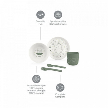 Miniland EKO indų rinkinys - Prekės vaikams