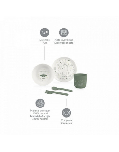 Miniland EKO indų rinkinys - Prekės vaikams