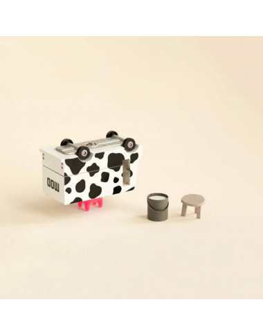 Candylab medinis pieno furgonas - Mediniai mašinų modeliukai