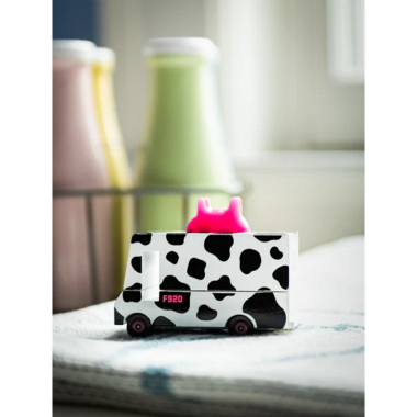 Candylab medinis pieno furgonas - Mediniai mašinų modeliukai