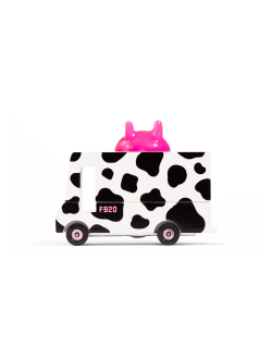 Candylab medinis pieno furgonas - Mediniai mašinų modeliukai