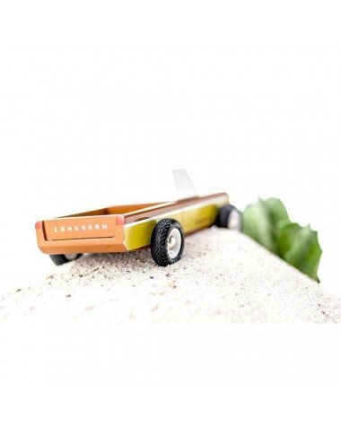 Candylab medinis Longhorn Sierra automobilis - Mediniai mašinų modeliukai Candylab medinis Longhorn Sierra automobilis - Mediniai mašinų modeliukai