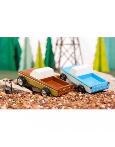 Candylab medinis Longhorn Sierra automobilis - Mediniai mašinų modeliukai Candylab medinis Longhorn Sierra automobilis - Mediniai mašinų modeliukai