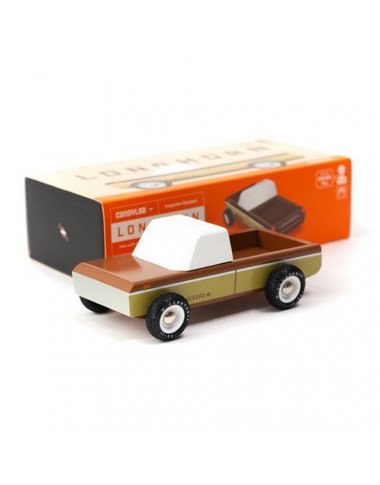 Candylab medinis Longhorn Sierra automobilis - Mediniai mašinų modeliukai Candylab medinis Longhorn Sierra automobilis - Mediniai mašinų modeliukai