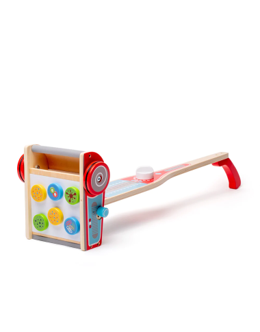 Bigjigs medinis vaikiškas dulkių siurblys - Mediniai žaislai