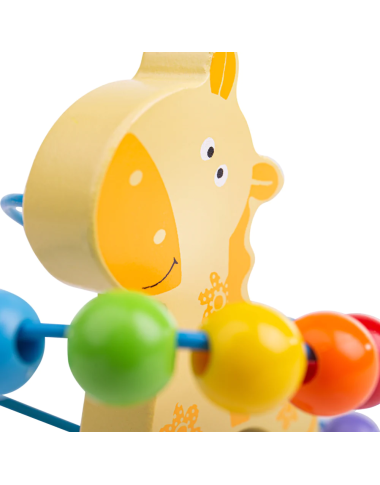 Bigjigs medinis žaislas Žirafa - Mediniai lavinamieji žaislai vaikams