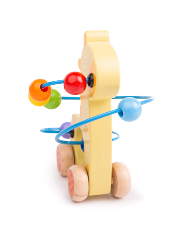 Bigjigs medinis žaislas Žirafa - Mediniai lavinamieji žaislai vaikams