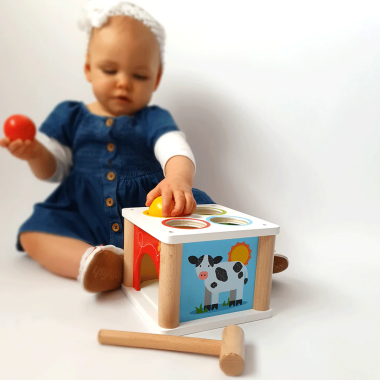 Bigjigs medinis kalimo žaidimas - Mediniai žaislai vaikams