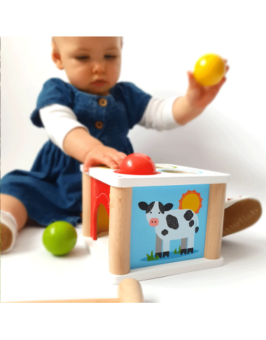 Bigjigs medinis kalimo žaidimas - Mediniai žaislai vaikams