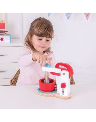 Bigjigs medinis mikseris - Mediniai žaislai vaikams