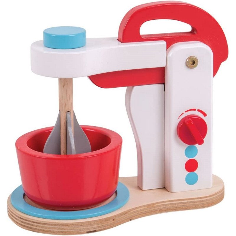 Bigjigs medinis mikseris - Mediniai žaislai vaikams