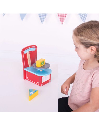 Bigjigs medinės svarstyklės - Mediniai žaislai vaikams