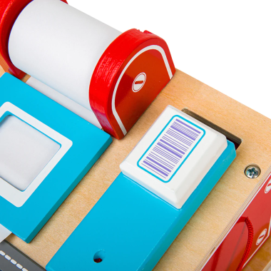 Bigjigs medinis kasos aparatas - Mediniai žaislai vaikams nuo 3 metų