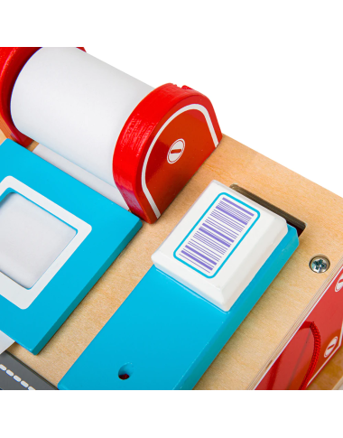 Bigjigs medinis kasos aparatas - Mediniai žaislai vaikams nuo 3 metų Bigjigs medinis kasos aparatas - Mediniai žaislai vaikams nuo 3 metų