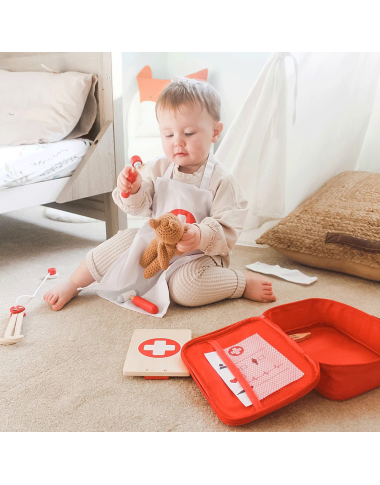 Bigjigs medinis gydytojo rinkinys - Žaislai vaikams