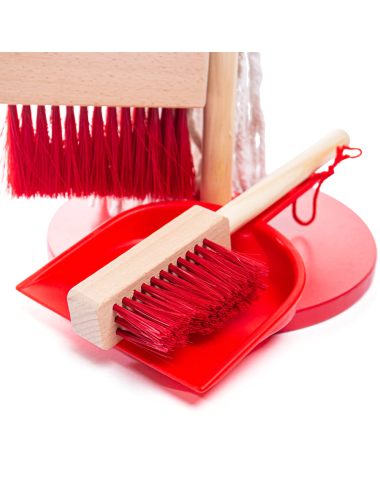 Bigjigs medinis valymo rinkinys - Mediniai žaislai vaikams