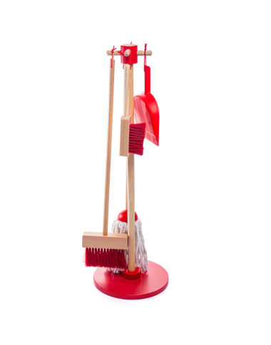 Bigjigs medinis valymo rinkinys - Mediniai žaislai vaikams