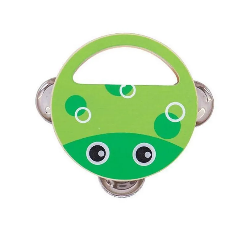 Bigjigs vaikiškas tambūrinas Varlytė - Muzikos instrumentai vaikams Bigjigs vaikiškas tambūrinas Varlytė - Muzikos instrumentai vaikams