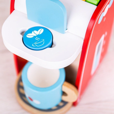 Bigjigs medinis Kavos aparatas - Mediniai žaislai vaikams