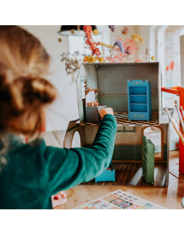 The Mouse Mansion peliukų namai - Kūrybiniai žaislai vaikams nuo 5 metų