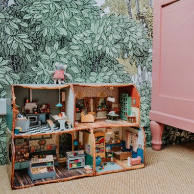 The Mouse Mansion peliukų namai - Kūrybiniai žaislai vaikams nuo 5 metų