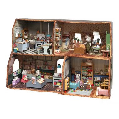 The Mouse Mansion peliukų namai - Kūrybiniai žaislai vaikams nuo 5 metų