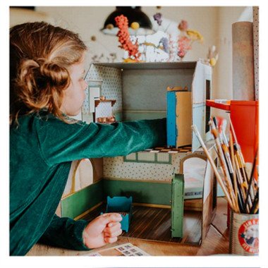 The Mouse Mansion peliukų namai - Kūrybiniai žaislai vaikams nuo 5 metų