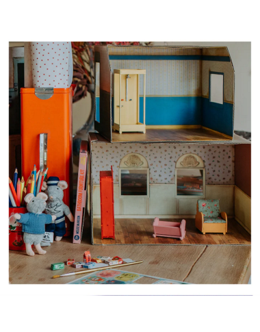 The Mouse Mansion peliukų namai - Kūrybiniai žaislai vaikams nuo 5 metų