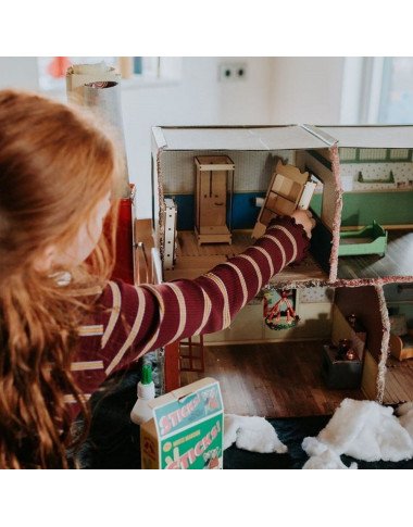 The Mouse Mansion peliukų namai - Kūrybiniai žaislai vaikams nuo 5 metų