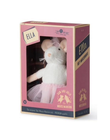 The Mouse Mansion pelytė Ella - Kūrybiniai žaislai vaikams nuo 5 metų The Mouse Mansion pelytė Ella - Kūrybiniai žaislai vaikams nuo 5 metų