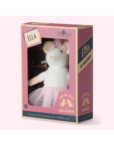 The Mouse Mansion pelytė Ella - Kūrybiniai žaislai vaikams nuo 5 metų The Mouse Mansion pelytė Ella - Kūrybiniai žaislai vaikams nuo 5 metų
