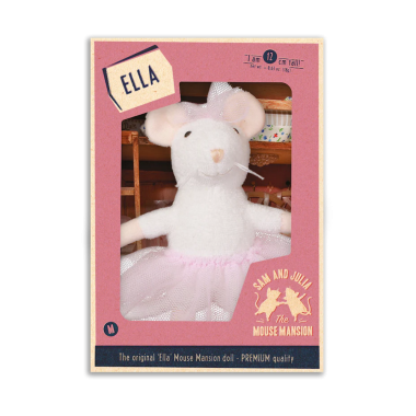 The Mouse Mansion pelytė Ella - Kūrybiniai žaislai vaikams nuo 5 metų