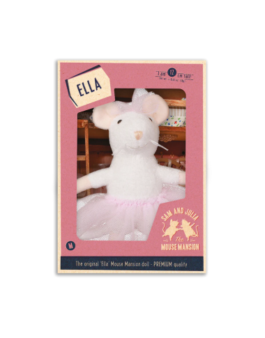 The Mouse Mansion pelytė Ella - Kūrybiniai žaislai vaikams nuo 5 metų The Mouse Mansion pelytė Ella - Kūrybiniai žaislai vaikams nuo 5 metų