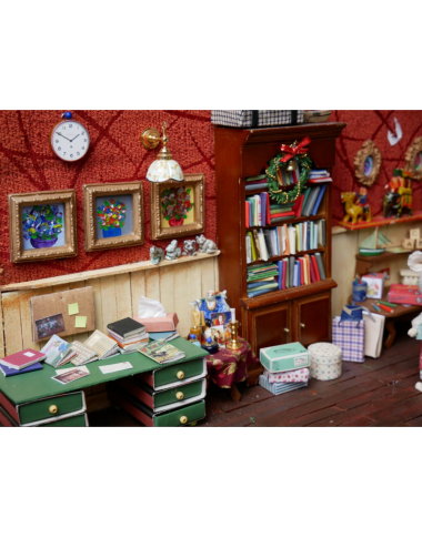 The Mouse Mansion miegmojo ir svetainės lankstiniai -Kūrybiniai žaislai vaikams nuo 6 metų The Mouse Mansion miegmojo ir svetainės lankstiniai -Kūrybiniai žaislai vaikams nuo 6 metų