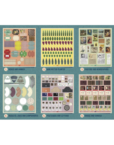 The Mouse Mansion miegmojo ir svetainės lankstiniai -Kūrybiniai žaislai vaikams nuo 6 metų The Mouse Mansion miegmojo ir svetainės lankstiniai -Kūrybiniai žaislai vaikams nuo 6 metų