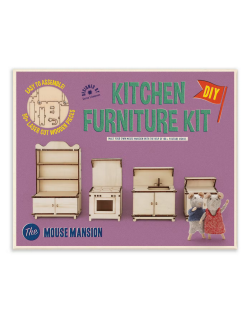 The Mouse Mansion virtuvės baldai - Kūrybiniai žaislai vaikams nuo 6 metų
