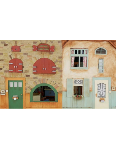 The Mouse Mansion durys ir langai - Kūrybiniai žaislai vaikams nuo 6 metų