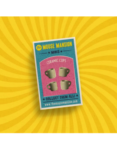 The Mouse Mansion keramikiniai puodeliai - Kūrybiniai žaislai vaikams nuo 6 metų The Mouse Mansion keramikiniai puodeliai - Kūrybiniai žaislai vaikams nuo 6 metų