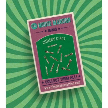 The Mouse Mansion metaliniai įrankiai - Kūrybiniai žaislai vaikams nuo 6 metų