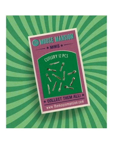 The Mouse Mansion metaliniai įrankiai - Kūrybiniai žaislai vaikams nuo 6 metų