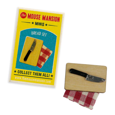 The Mouse Mansion duonos pjaustymo rinkinys - Kūrybiniai žaislai vaikams nuo 6 metų