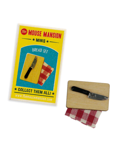 The Mouse Mansion duonos pjaustymo rinkinys - Kūrybiniai žaislai vaikams nuo 6 metų The Mouse Mansion duonos pjaustymo rinkinys - Kūrybiniai žaislai vaikams nuo 6 metų