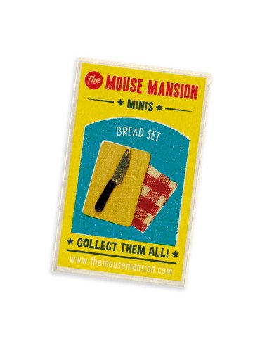 The Mouse Mansion duonos pjaustymo rinkinys - Kūrybiniai žaislai vaikams nuo 6 metų The Mouse Mansion duonos pjaustymo rinkinys - Kūrybiniai žaislai vaikams nuo 6 metų