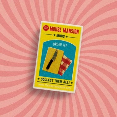 The Mouse Mansion duonos pjaustymo rinkinys - Kūrybiniai žaislai vaikams nuo 6 metų