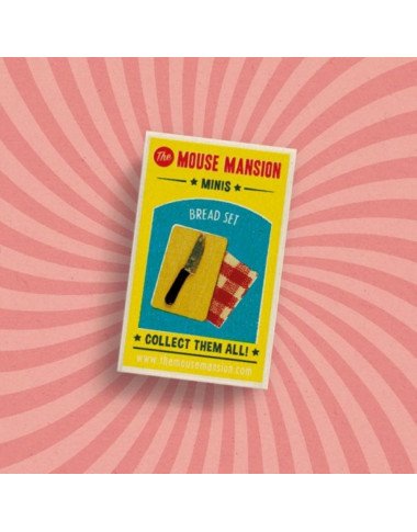 The Mouse Mansion duonos pjaustymo rinkinys - Kūrybiniai žaislai vaikams nuo 6 metų The Mouse Mansion duonos pjaustymo rinkinys - Kūrybiniai žaislai vaikams nuo 6 metų