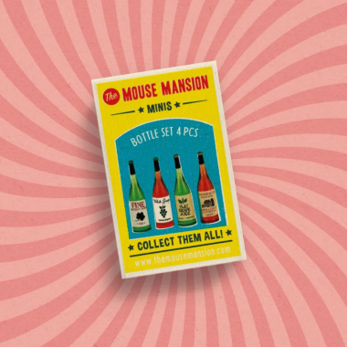 The Mouse Mansion gėrimų rinkinys - Kūrybiniai žaislai vaikams nuo 6 metų