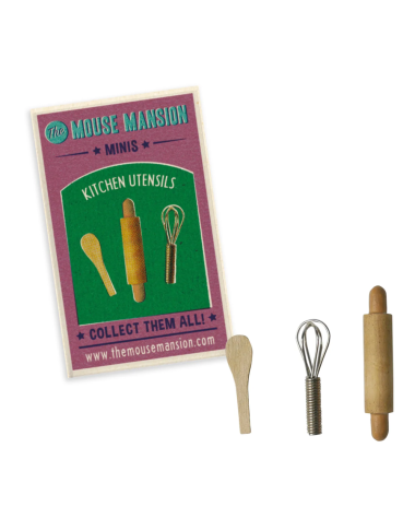 The Mouse Mansion virtuvės reikmenys - Kūrybiniai žaislai vaikams nuo 6 metų